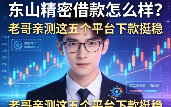 东山精密借款怎么样？老哥亲测这五个平台下款挺稳