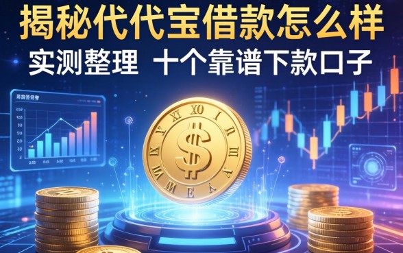 揭秘代代宝借款怎么样：实测整理的十个靠谱下款口子