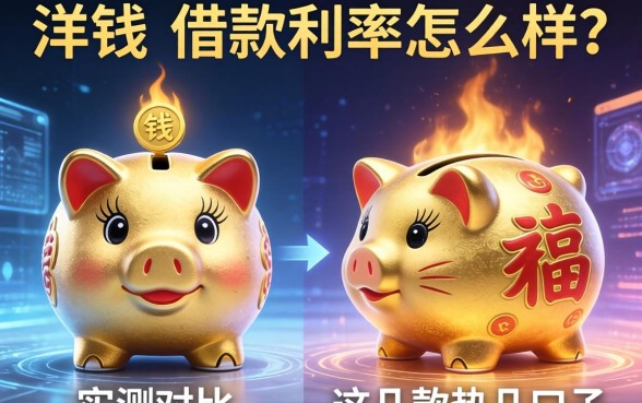 洋钱罐借款利率怎么样？实测对比这几款热门口子