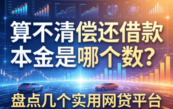 算不清偿还借款本金是哪个数?盘点几个实用的网贷平台