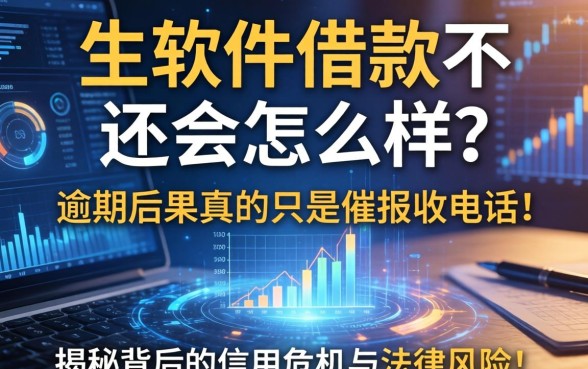 用软件借款不还会怎么样？逾期后果真的只是催收电话吗？揭秘背后的信用危机与法律风险！