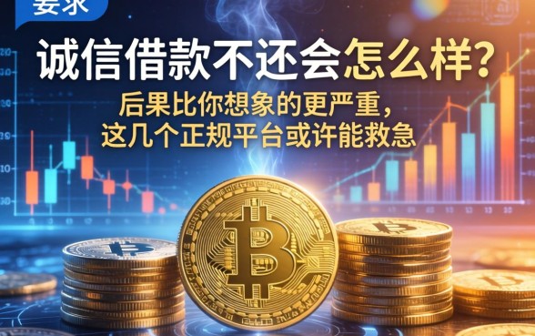 诚信借款不还会怎么样?后果比你想象的更严重,这几个正规平台或许能救急
