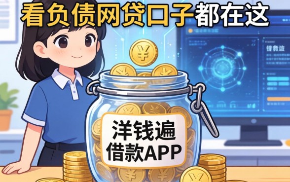我翻遍了洋钱罐借款APP，发现不看负债的网贷口子都在这