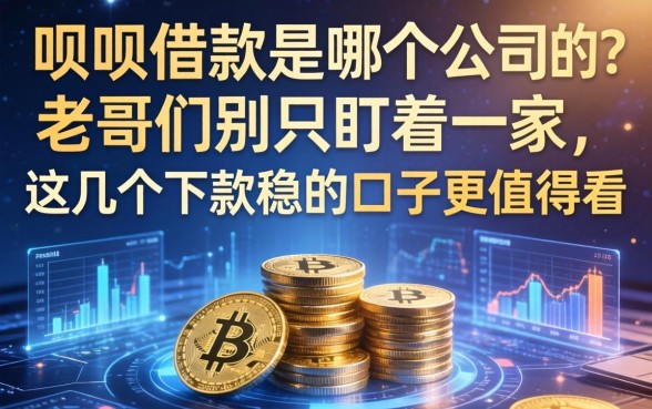 呗呗借款是哪个公司的？老哥们别只盯着一家，这几个下款稳的口子更值得看