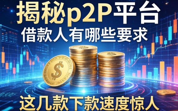 揭秘p2p平台对借款人有哪些要求，这几款下款速度惊人