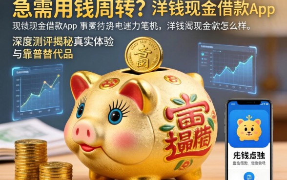 急需用钱周转？洋钱罐现金借款app怎么样？深度测评揭秘真实体验与靠谱替代品