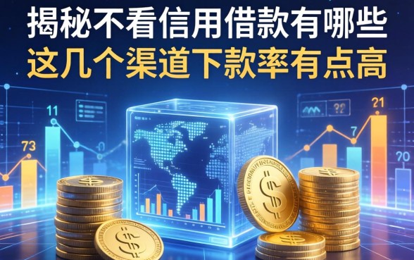 揭秘不看信用的借款有哪些，这几个渠道下款率有点高