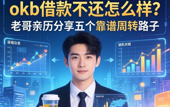 okb借款不还怎么样？老哥亲历分享五个靠谱周转路子