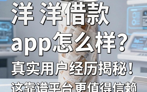洋洋罐借款app怎么样?真实用户经历揭秘,这五个靠谱平台更值得信赖