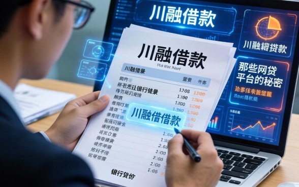 我看了几十份银行流水，发现川融借款和那些网贷平台的秘密
