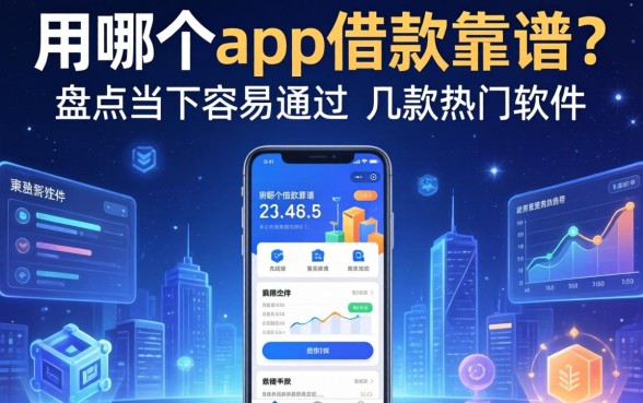 用哪个app借款靠谱?盘点当下容易通过的几款热门软件