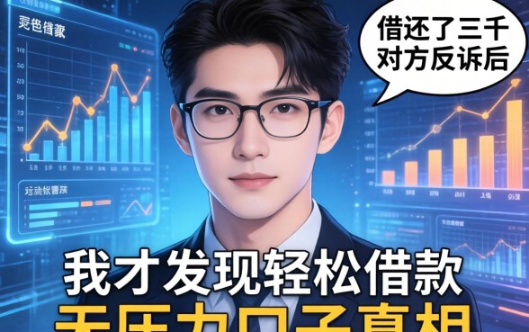 我借了三千没还，对方反诉后我才发现轻松借款无压力口子的真相