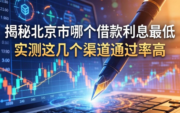 揭秘北京市哪个借款利息最低,实测这几个渠道通过率高