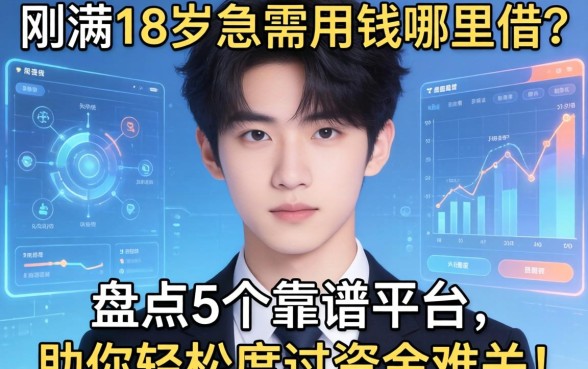 刚满18岁急需用钱哪里借？盘点5个靠谱平台，助你轻松度过资金难关！