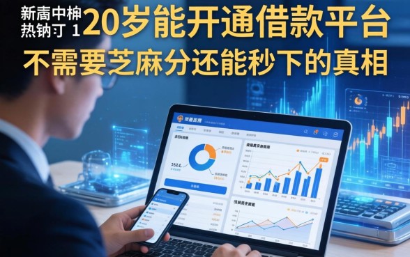 我翻了20岁能开通的借款平台，发现不需要芝麻分还能秒下的真相