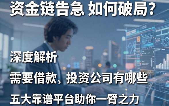 资金链告急如何破局?深度解析需要借款投资公司有哪些,五大靠谱平台助你一臂之力