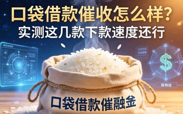 大米口袋借款催收怎么样？实测这几款下款速度还行