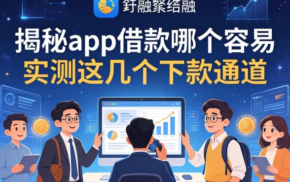 揭秘app借款哪个容易,实测这几个下款通道