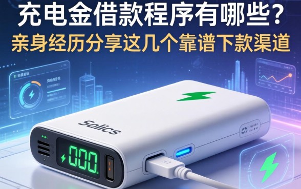 充电宝借款程序有哪些？亲身经历分享这几个靠谱下款渠道