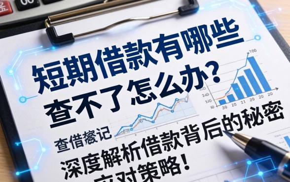 短期借款的记录有哪些?查不到怎么办?深度解析借款背后的秘密与应对策略