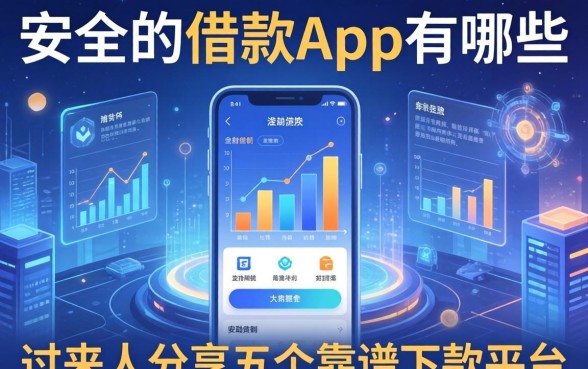 安全的借款app有哪些？过来人分享五个靠谱下款平台
