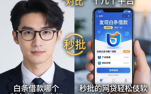 我对比了十几个平台，发现白条借款哪个利息高一点的真相，和秒批网贷轻松贷的软件完全不同