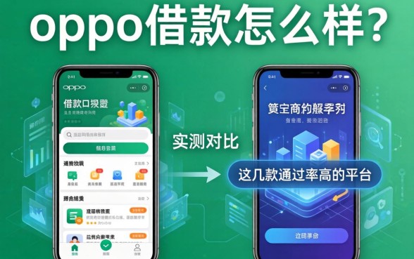 oppo借款怎么样？实测对比这几款通过率高的平台