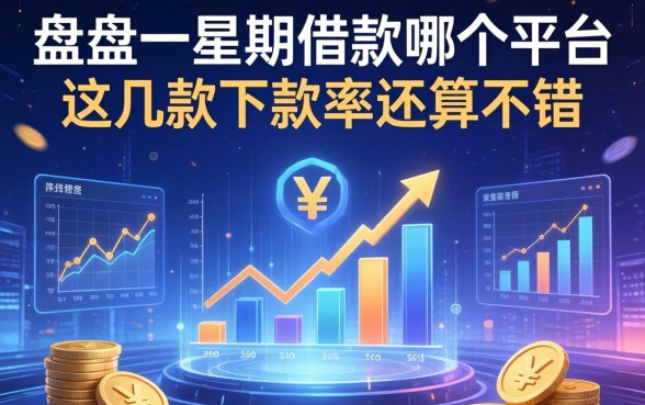 盘点一个星期借款哪个平台,这几款下款率还算不错