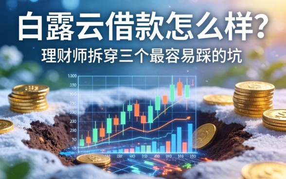 白露云借款怎么样?理财师拆穿三个最容易踩的坑