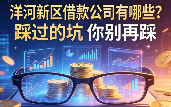 洋河新区借款公司有哪些?我踩过的坑你别再踩