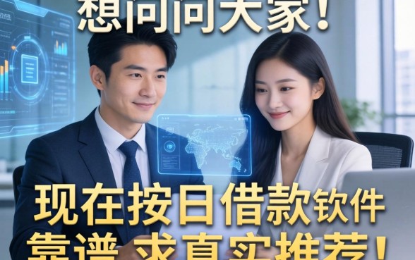 想问问大家现在按日借款的软件有哪些靠谱？求真实推荐！