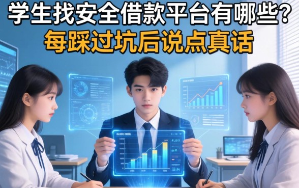 学生找安全借款平台有哪些？我踩过坑后说点真话