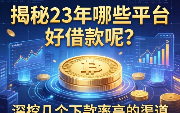 揭秘23年哪些平台好借款呢？深挖几个下款率高的渠道
