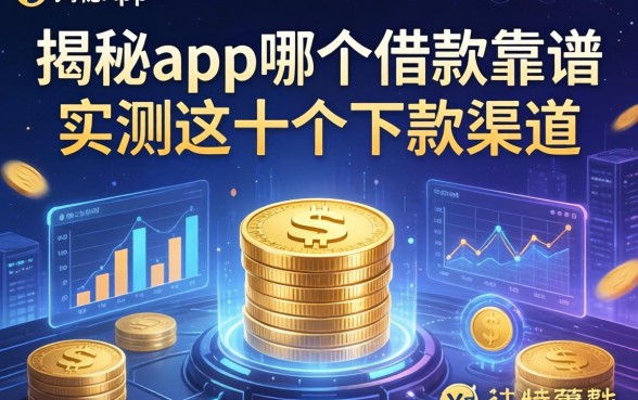 揭秘app哪个借款靠谱,实测这十个下款渠道