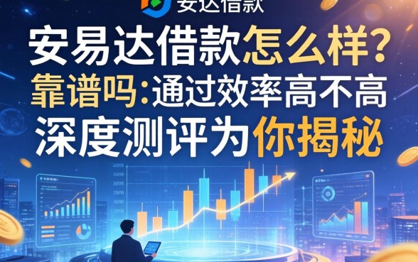 安易达借款怎么样？靠谱吗？通过率高不高？深度测评为你揭秘