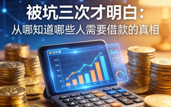 被坑三次才明白：从哪知道哪些人需要借款的真相