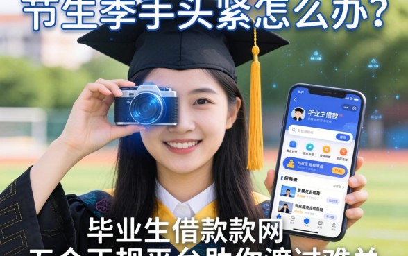 毕业季手头紧怎么办?毕业生借款的软件有哪些?这五个正规平台助你渡过难关