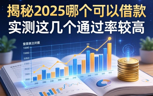 揭秘2025哪个可以借款,实测这几个通过率较高