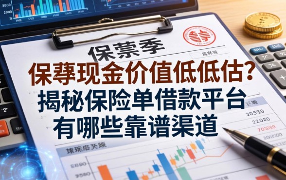 保单现金价值被低估？揭秘保险单借款平台有哪些靠谱渠道