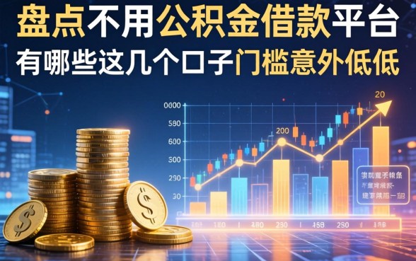盘点不用公积金借款平台有哪些,这几个口子门槛意外很低