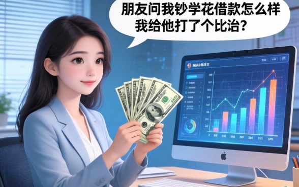 朋友问我钞票花借款怎么样,我给他打了个比方