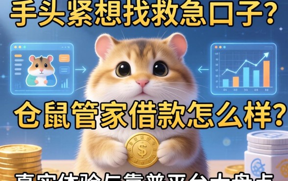 手头紧想找救急口子？仓鼠管家借款怎么样？真实体验与靠谱平台大盘点