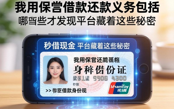 我用保单借款还款义务包括哪些才发现,手机身份证秒借现金的平台藏着这些秘密
