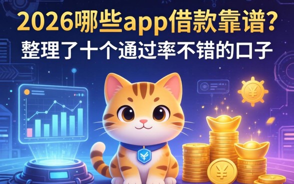 2026哪些app借款靠谱？整理了十个通过率不错的口子