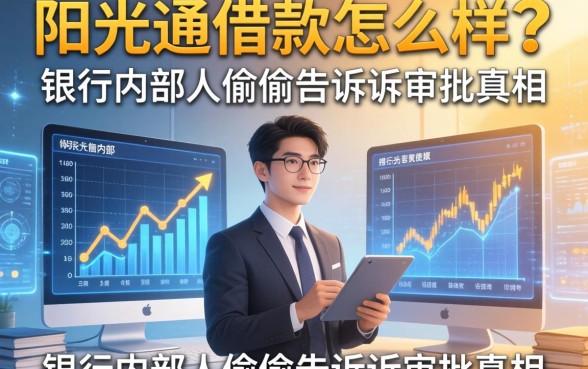 阳光通借款怎么样？银行内部人偷偷告诉你审批真相