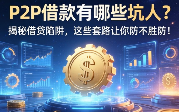 P2P借款有哪些坑人？揭秘借贷陷阱，这些套路让你防不胜防！