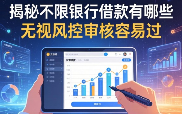 揭秘不限银行的借款有哪些，无视风控审核容易过