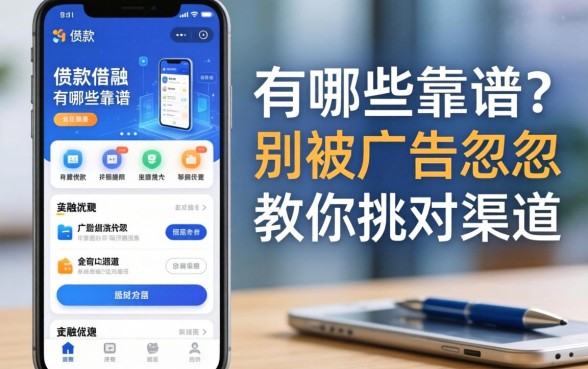 app的借款软件有哪些靠谱？别被广告忽悠，教你挑对渠道