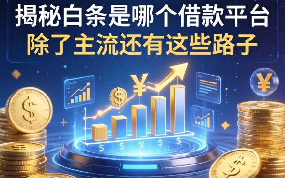 揭秘白条是哪个借款平台，除了主流还有这些路子