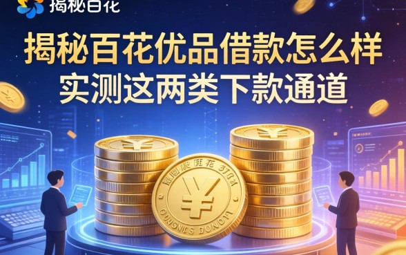 揭秘百花优品借款怎么样，实测这两类下款通道